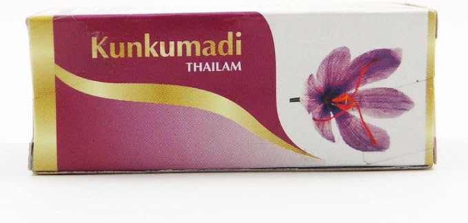 Vaidyaratnam Ayurvedic Kunkumadi Thailam for Face Massage Oil - 10ml
