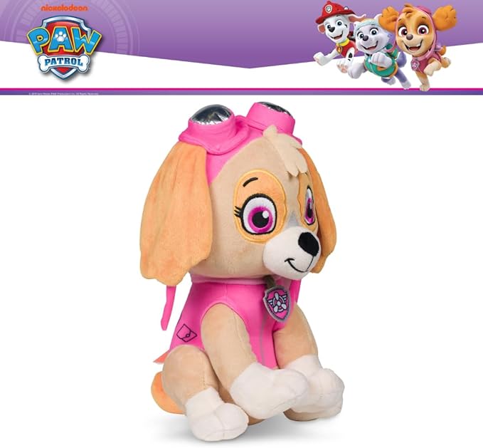 Paw Patrol Girl Skye Bedding Weighted Cuddle Pillow, 3lb Soft Plush & Cozy Pillow for Comfort, (Officially Licensed Product) By Franco Calm