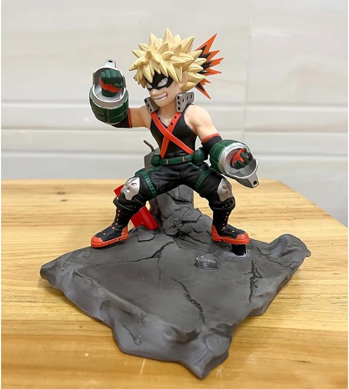 MHA Figures Midoriya Izuku Action Figure Battle Pose PVC Model 17cm MHA Collectible Statues Midoriya Izuku Figurine Desktop Ornaments