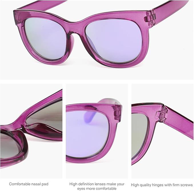 KENBO Kids Sunglasses for Girls UV Protection Toddler Sunglasses