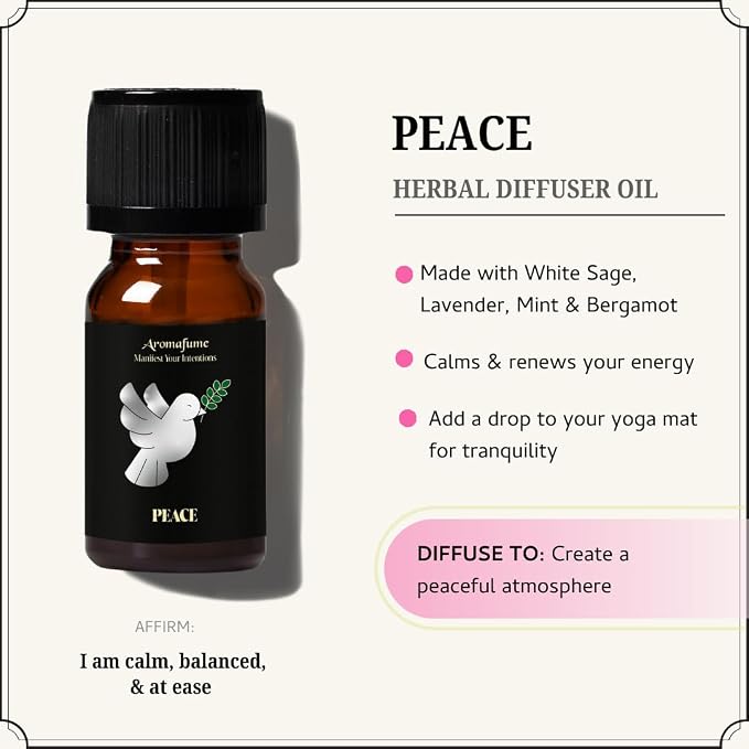 Justice, Peace & Success & Prosperity Oils | 3 x 10ml | Ideal for Manifesting Balance, Divine Blessings etc| Manifestation & Mindfulness