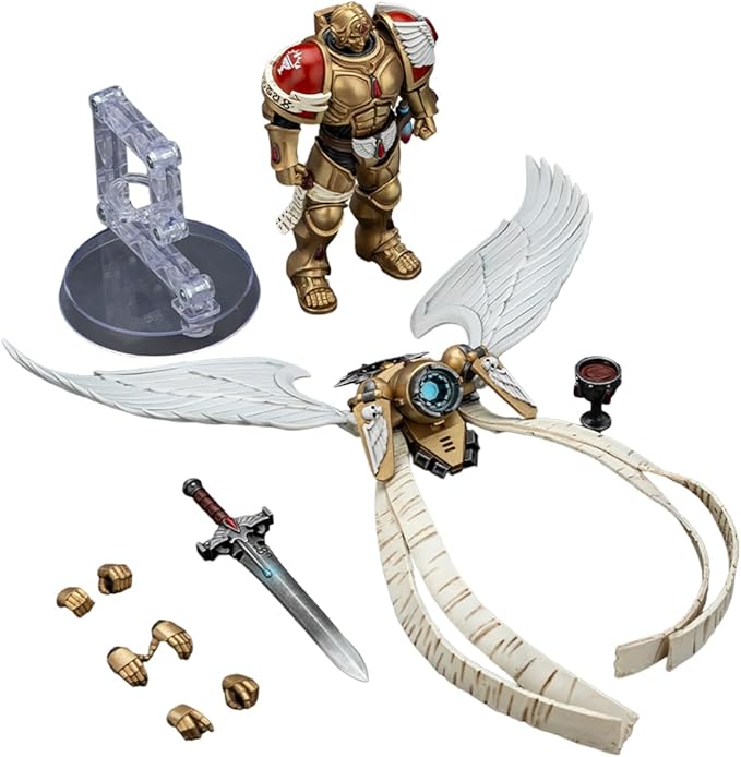 JOYTOY Warhammer 40,000 1/18 Action Figure Blood Angels The Sanguinor with Encarmine Broadsword Collection Model Birthday Gift 15Age+ Pre-Order