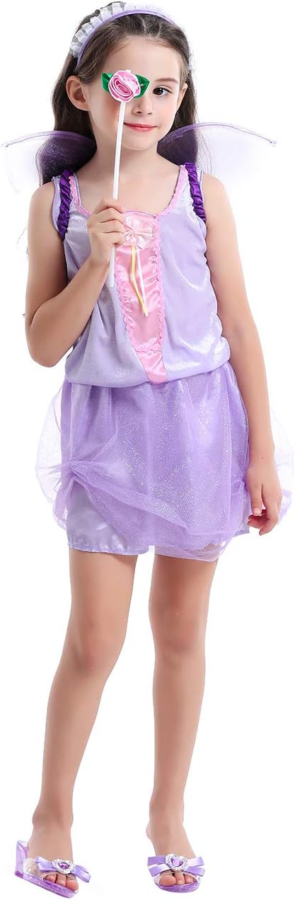 Fedio Dress up Clothes for Little Girls - Kids Dress up & Pretend Play Princess Dress up Trunk Costume for Girls 3-6 Years