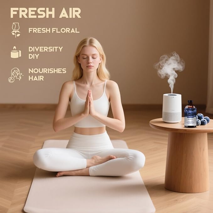 Blueberry Essential Oil-4.33 fl oz for Diffuser, Massage, Skin Care, DIY Soap, Candle, Meditation, Yoga, Relaxation, Gift Ready