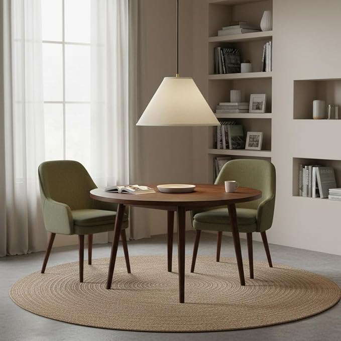 Aspen Creative 32201A Hardback Empire Spider Lamp Shade in Cream, 6" Top x 19" Bottom x 12" Slant Height