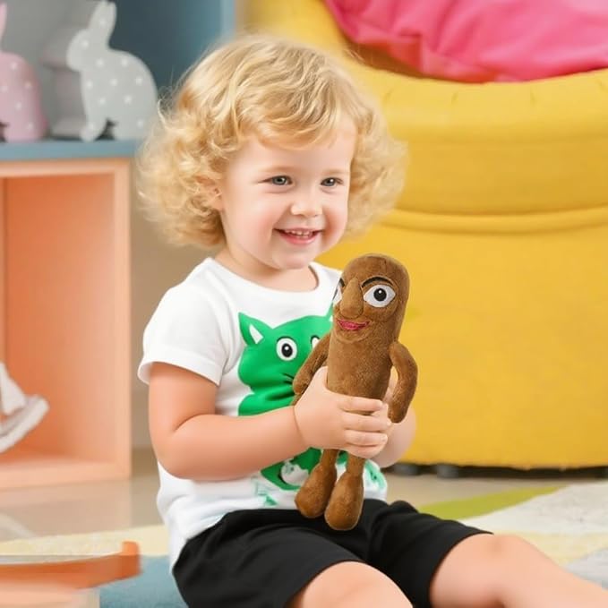 Italian Brainrot,Tung Tung Tung Sahur Plushies Toy 16inch for Fans Gift, Soft Stuffed Animal Pillow for Home Kids' Bedroom Decor, Birthday Christmas Choice for Boys Girls(Tung)
