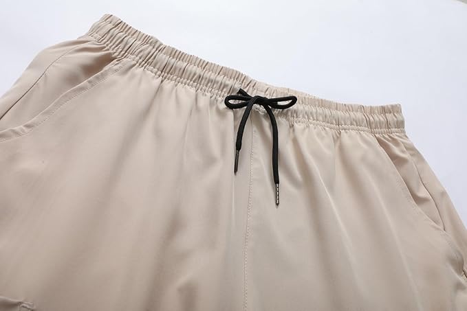 Boys Quick Dry Cargo Pants Kids Hiking Pants Toddler Lightweight Joggers Sweatpants