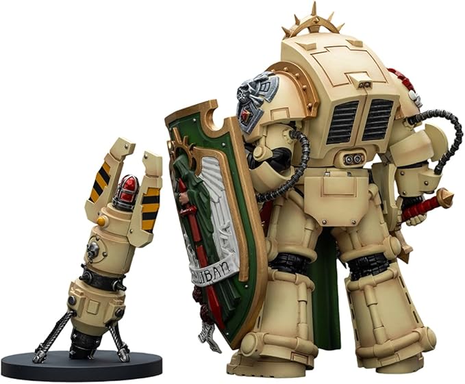 JOYTOY Warhammer 40,000 1/18 Action Figure Dark Angels Deathwing Knight 3PCS Collection Models Birthday Gifts 5.59-inch 15Age+ Pre-Order