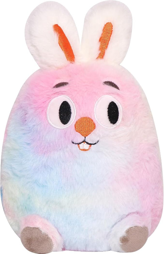 Easter Bunny Plush Toy, Bunny Plush Toys Decorations Cute Animal Bunny Stuffed Doll Easter Basket Stuffers Party Favors Gift for Girls Boys (caihongtuzi)