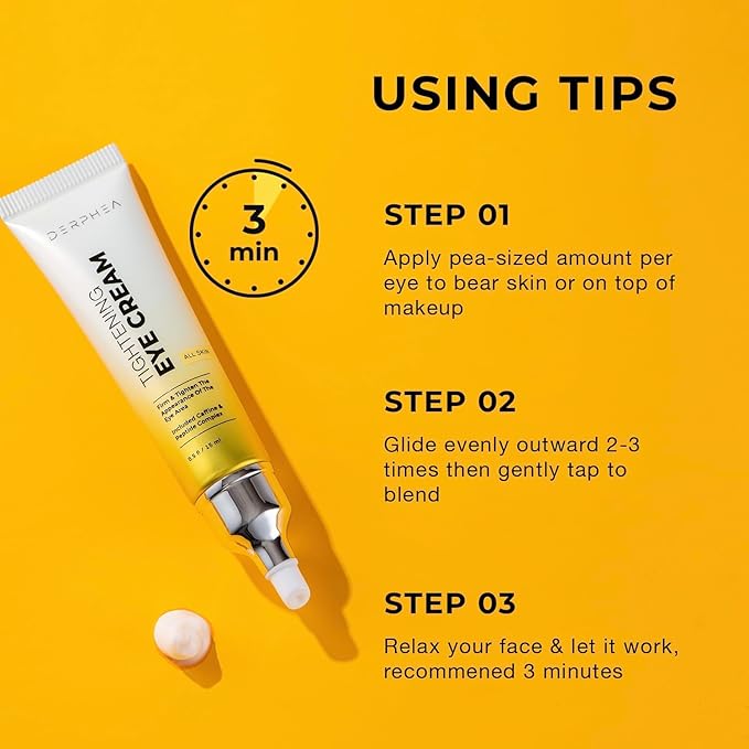 Instant Under-Eye-bag Tightening Cream: Temporary Eye Bags Tightener and Remover for Men & Women 50+ - Rapid Eye Puffiness Reducer, Wrinkle Smoothing & Lifting, Firming Treatment Cream, 0.5 oz