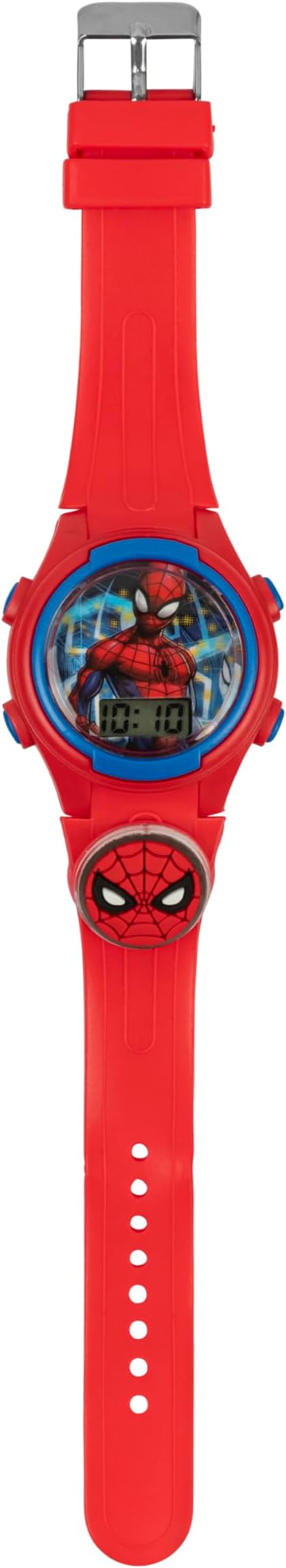 Marvel Spider-Man Kids Watches – Digital Display, Interactive Features, Adjustable Strap, Vibrant Spider-Man Graphics, Durable for Active Kids