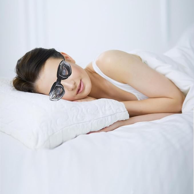 Moisture Chamber Goggles for Dry Eye Relief Post Surgery Recovery and Eye Protection Post Recovery 3D Care Moisturizing Mask with Air Holes Glasse Relief Moisture Sleeping Ultimate Healing Protective