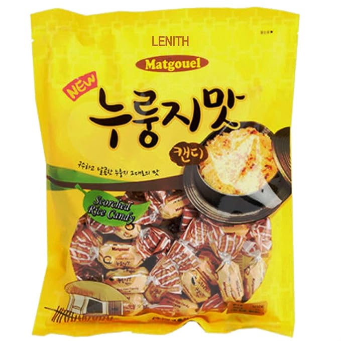 Matgouel Korean Traditional Scorched Rice Flavor Candy (a Pack 10.58oz) 누룽지맛 캔디