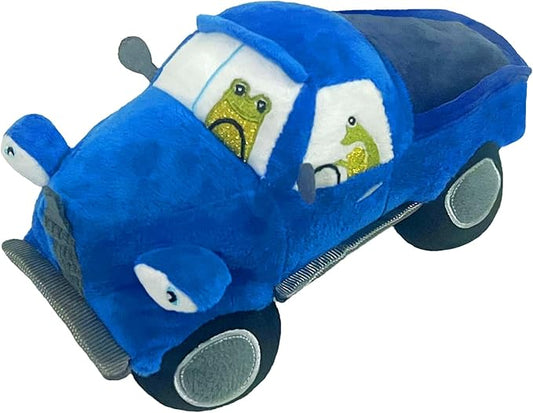 New Blue Car Plush Stuffed Toy, Cute Plush Toy Decoration Gift
