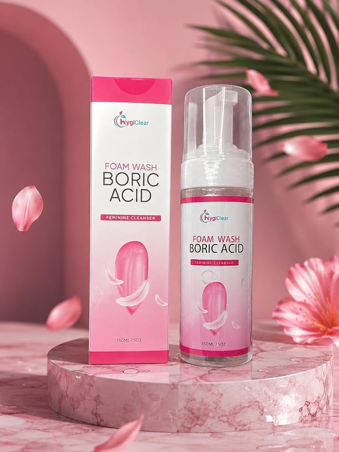 Feminine Wash Refresh pH Balance Foam - Natural Feminine Hygiene Solution for Gentle Cleansing, Odor Control, and pH-Balanced Formula for All Skin Types (5oz)