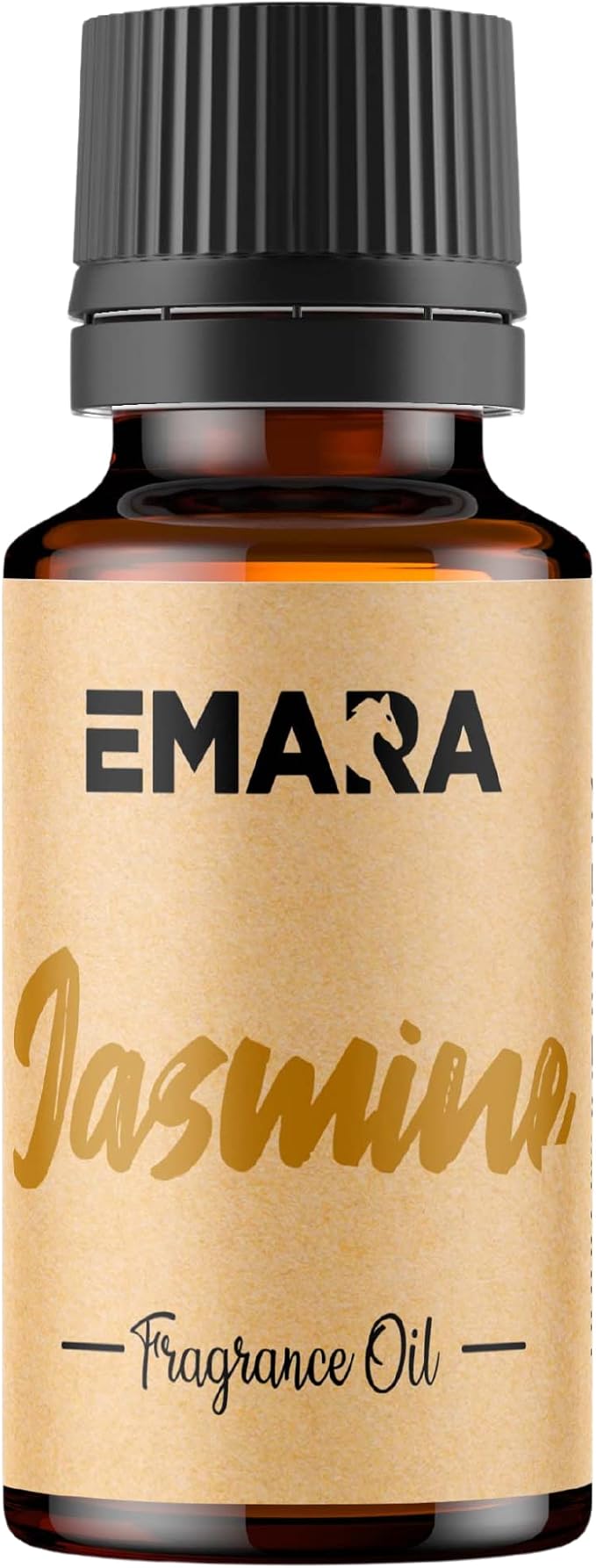 EMARA All Natural Herbal Jasmine Essential Oil for Diffusers, Skin Care, Aromatherapy Fragrance Oil, Organic Therapeutic Grade 15 mL (1/2 fl oz)