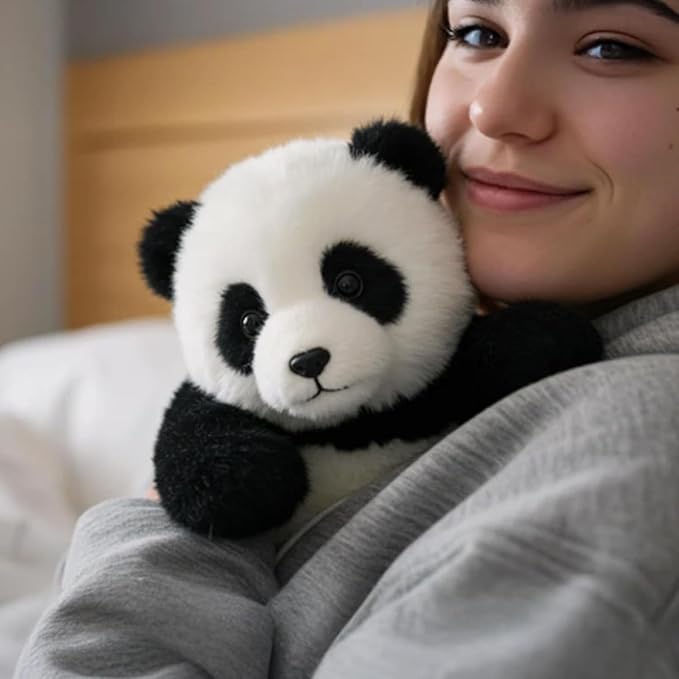 The Pandy, The Pandy Hug Motion, Emotional Healing on Demand, Soft Plush Panda Toy for Kids, Cuddly Stuffed Animal with Huggable Design for Comfort & Play
