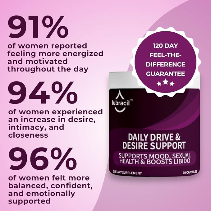 Lubracil Daily Drive & Desire Support*