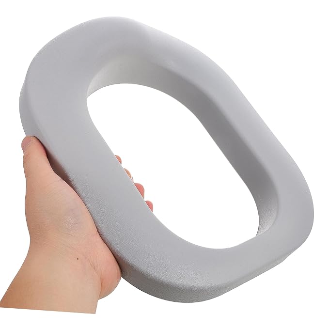 Ergonomic Boy Girl Potty Training Seat Soft Pu Mat Non-Slip Cover for Boys and Girls Easy Install Reusable Home Bathroom Supplies