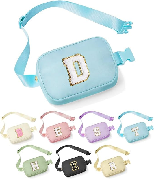 YOOLIFE Fanny Packs - Crossbody Bags for Women, Blue Small Sling Bag Travel Gifts
