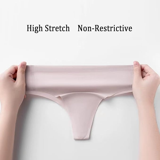 Women's Camel Toe Cover Thong Panty Liners Invisible Workout Panties Hider Concealer G-String Underwear 4 PCS