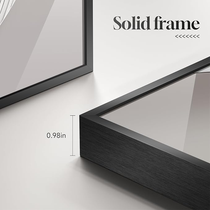 Large Framed Modern Abstract Wall Art, 3 Piece Minimalist Bright Style Prints Paintings Artwork for Walls, Silver Gray Contemporary Luxury Pictures for Living Room Hallway Office Wall Decor Total 30x60 In