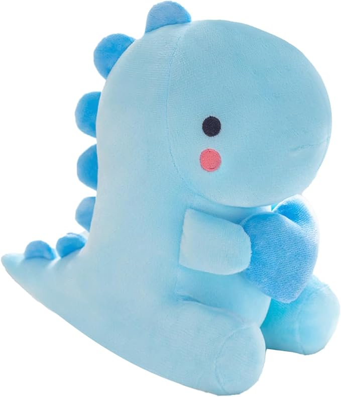 Dinosaur Stuffed Animal, Dinosaur Plush Toy, Loving Soft Dino Plush Toy, Sweet Romantic Cute Dinosaur Plush Toy(10.8 inch)