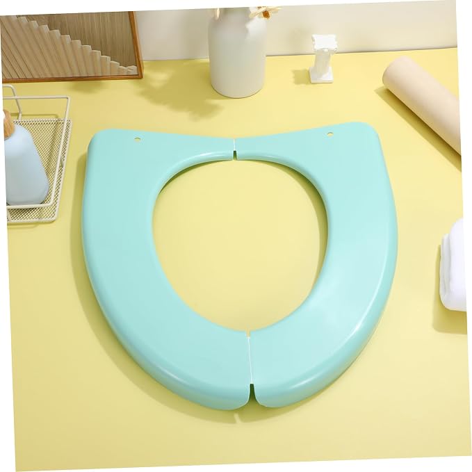 Toyvian Adult Folding Potty Seat Cover Potty Training Seat Pad Portable for Home Travel Use