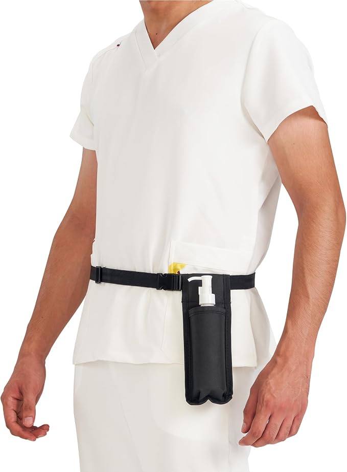 Master Massage Oil & Massage Lotion Bottle Holster Single Kit - 1 Bottle, Adjustable Holster (2 Set Single Bottle)