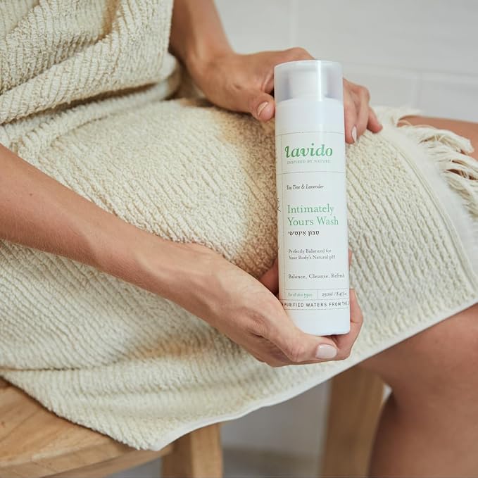 Lavido pH Balancing Feminine Wash - Tea Tree & Lavender Cleanser, 8.4 oz