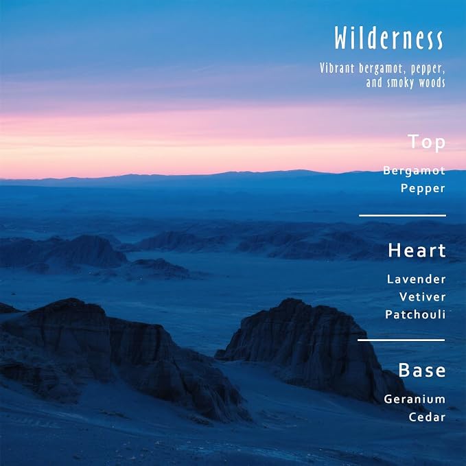Wilderness Fragrance Oil, MitFlor 30ml Diffuser Essential Oil, Premium Grade Fragrance Oil for Soap Candle Making Refreshing Woody Scent, Men's Perfume Cologne Oil