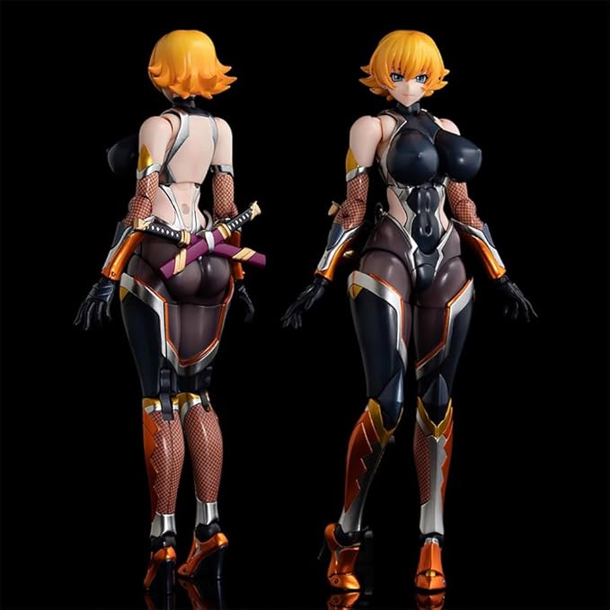 2pcs Igawasakura and Igawa Asagi Figure Movable Character Models 6.3" Interchangeable Parts Original Painting Anime Figure Desktop Collections