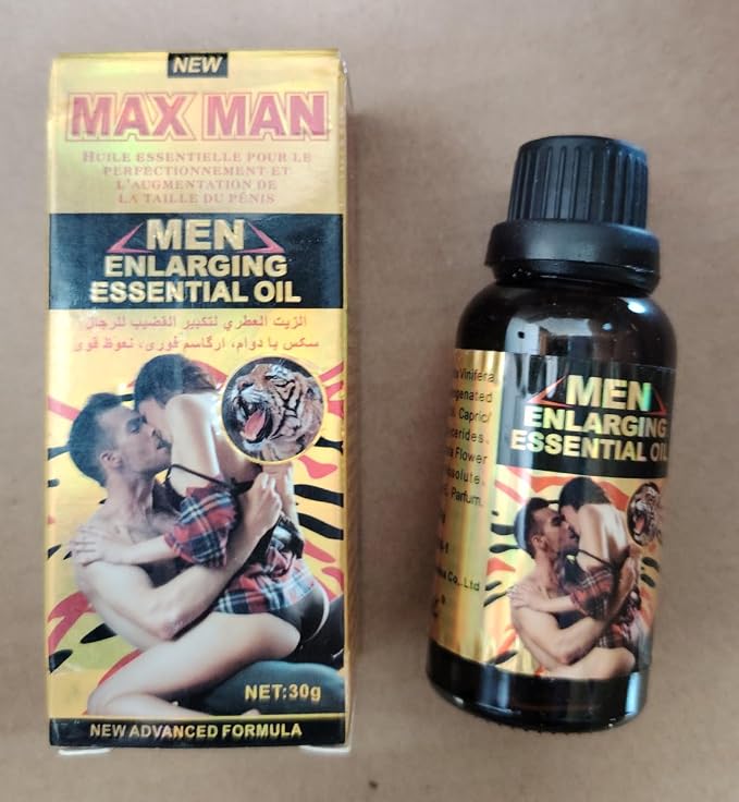 Erotic Massage Essential Oil Private Part Penis Sex Spa for Lover Smooth Pationate (Yellow 30g/1 Fl Oz) (3)