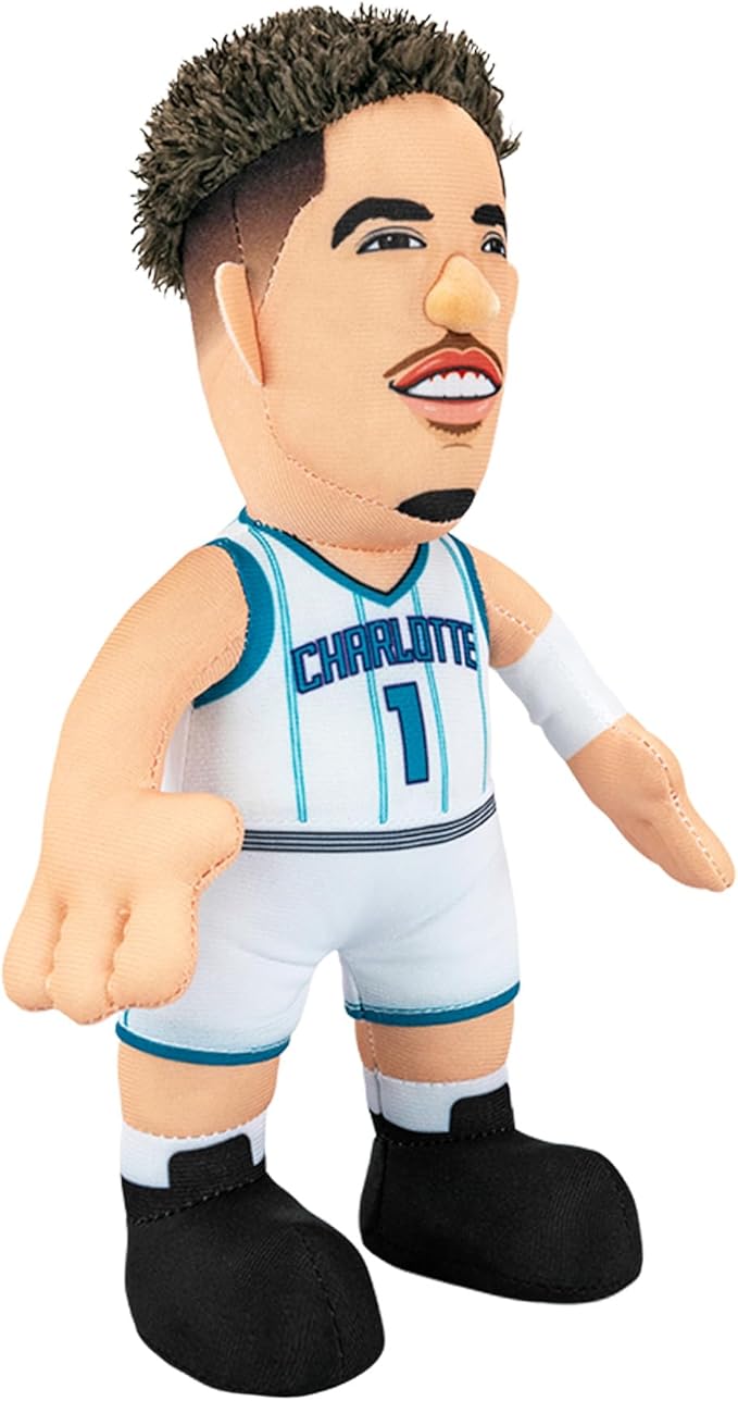 Bleacher Creatures Charlotte Hornets LaMelo Ball 10" Plush Figure - A Superstar for Play Or Display