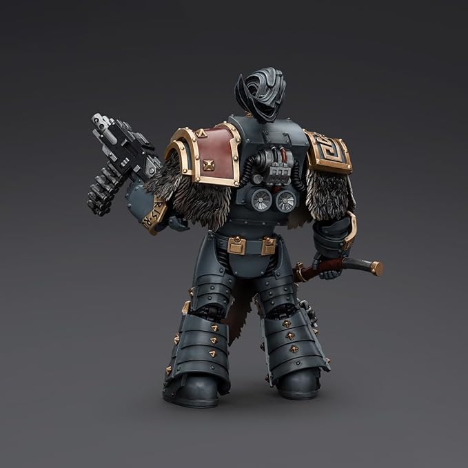 JOYTOY1/18 Warhammer The Horus Heresy Action Figure 5.59 inch Space Wolves Varagyr Wolf Guard Squad Varagyr Terminator 2 Collection Model Birthday Gift