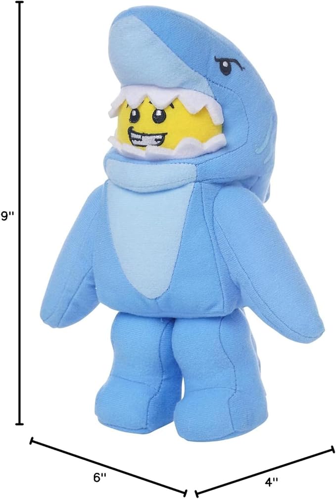 Lego Minifigure Shark Suit Guy 9" Plush Character