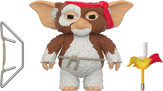 Super7 Gremlins Reaction Figures - Gizmo (Battle Ready Character Card) Action Figure