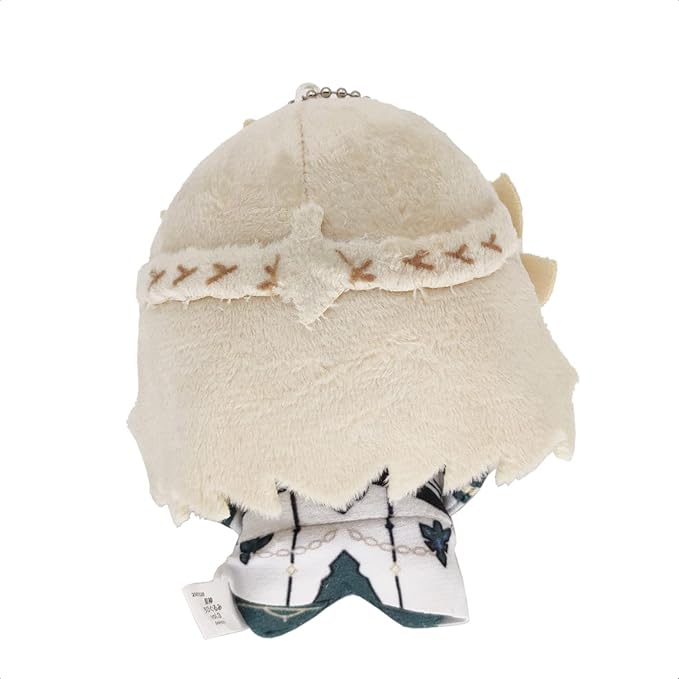 KOOLIYA Small Size Genshin Impact Figure Plush Doll - Albedo (4 inch), Keychain Anime Figure Soft Stuffed Gift for Game Fans (Albedo)