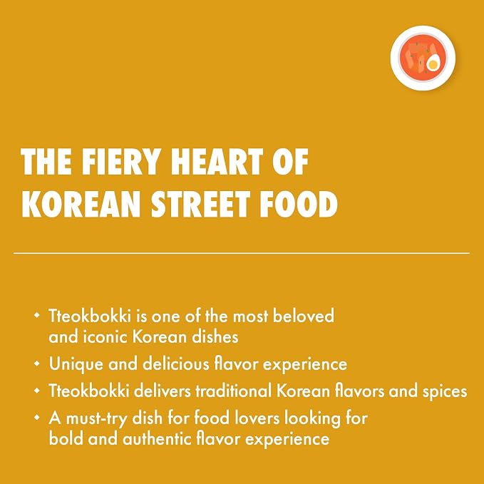 Surasang Rose Tteokbokki Creamy Korean Rice Cakes Bowl | Mild Spicy Rose Sauce, Trendy Fusion Street Food, Microwaveable Cups, Made in Korea, Pack of 6
