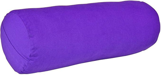 YogaAccessories MAX Support Deluxe Round Cotton Yoga Bolster