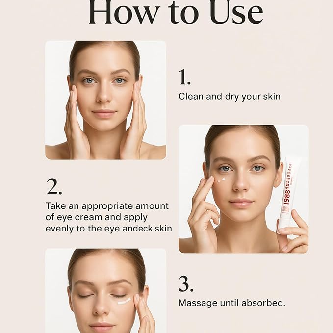BANGFENG Retinal Liposome 4% Eye Cream with Fermented Bean Extract – Lightweight Korean-Inspired Formula for the Look of Puffiness & Fine Lines – 30ml