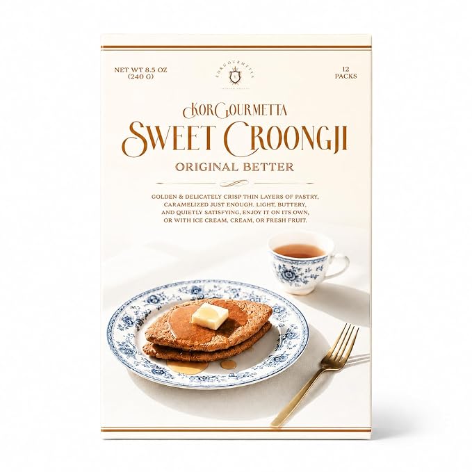 Korean Food Flat Croissant