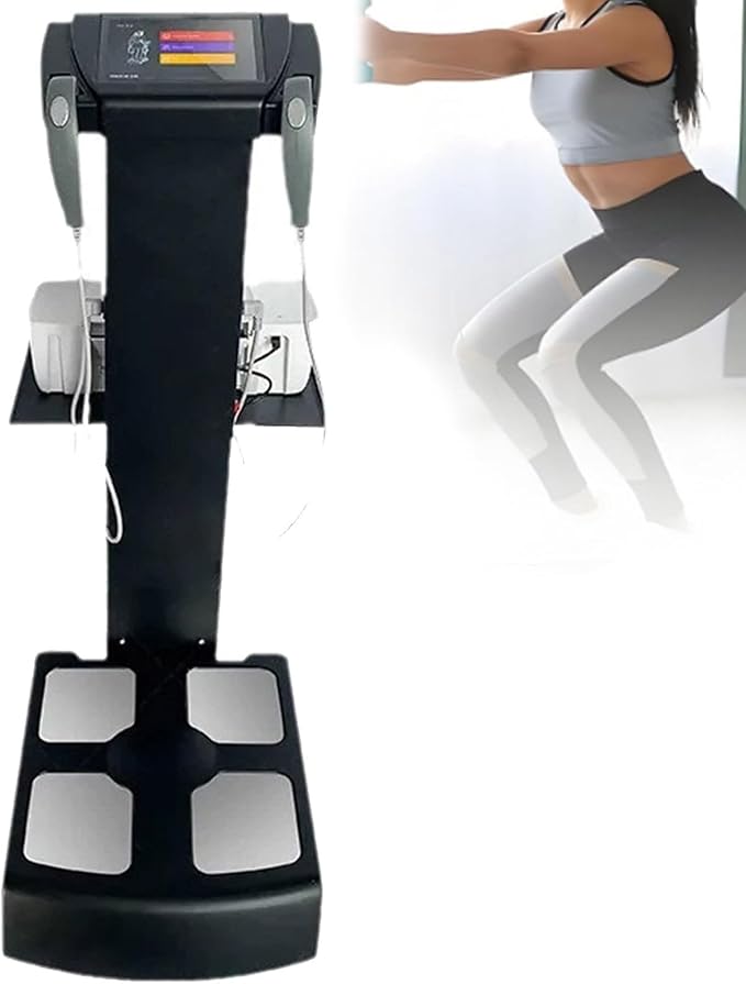 Body Fat Composition Analyzer with Printer, Smart Digital BMI Scale for Gym Clinic Home Use, Large Display Accurate