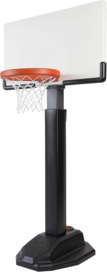 Huplay Pro Large Adjustable Post Basketball Set