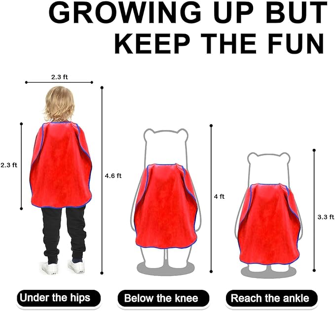 iROLEWIN Superhero-Capes for Kids Bulk 20 Pack Superhero Party Favors Toddler Dress-up Halloween Group Costumes Pretend Play