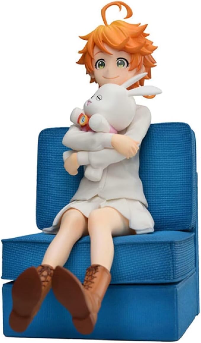 KPOP Anime Figure,Ray-Norman-Emma Figure Anime Figure Cute Cartoon Action Figures Desktop Ornaments