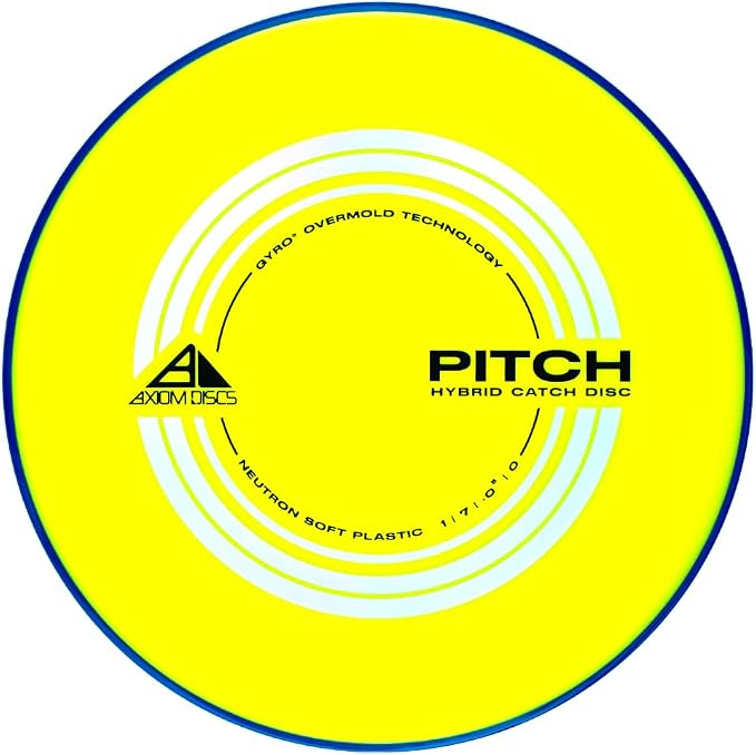 Axiom Discs Neutron Pitch (Soft) Disc Golf Hybrid Catch Disc (Colors May Vary)