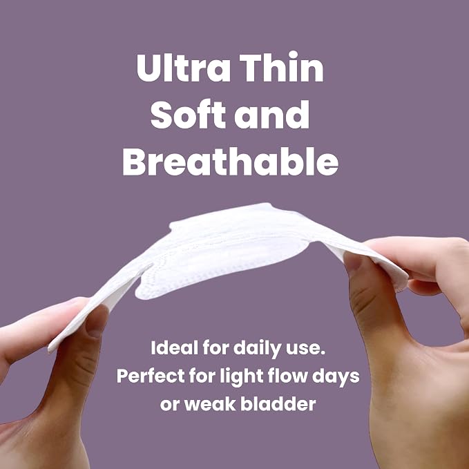 uNeat Panty Liners for Women & Teens, Pantiliners with Wings, Mini Sanitary Pads, Light Periods and Leaks, Ultra Thin Daily Liners for Women,180 Count