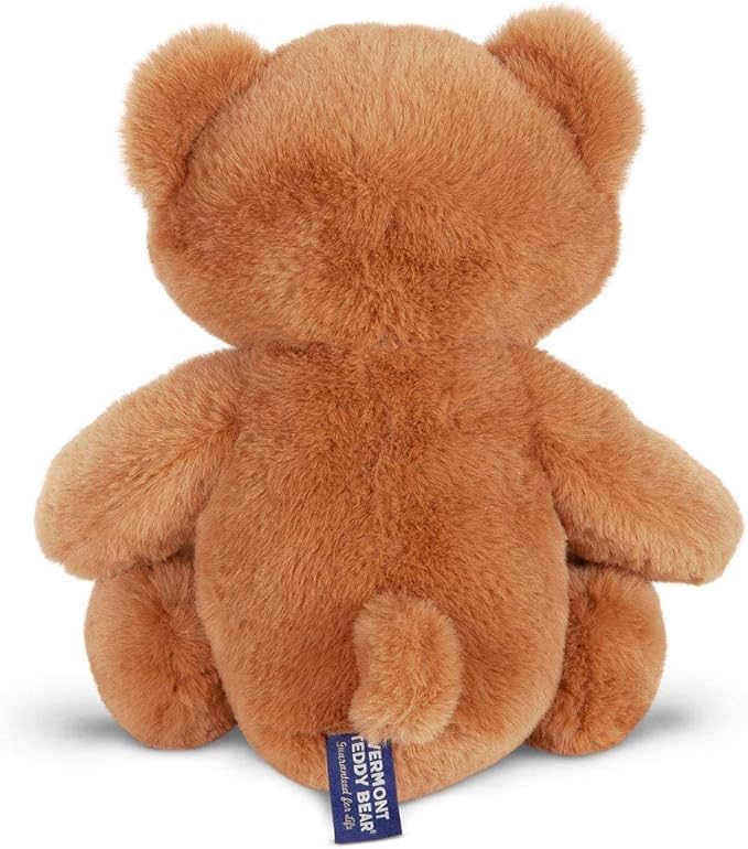 Vermont Teddy Bear Stuffed Animal – 15 Inch Teddy Bear Plushies, Stuffed Animal Honey Teddy Bears Gift for Valentine, Girlfriend, Boyfriend, Baby Shower, Kids