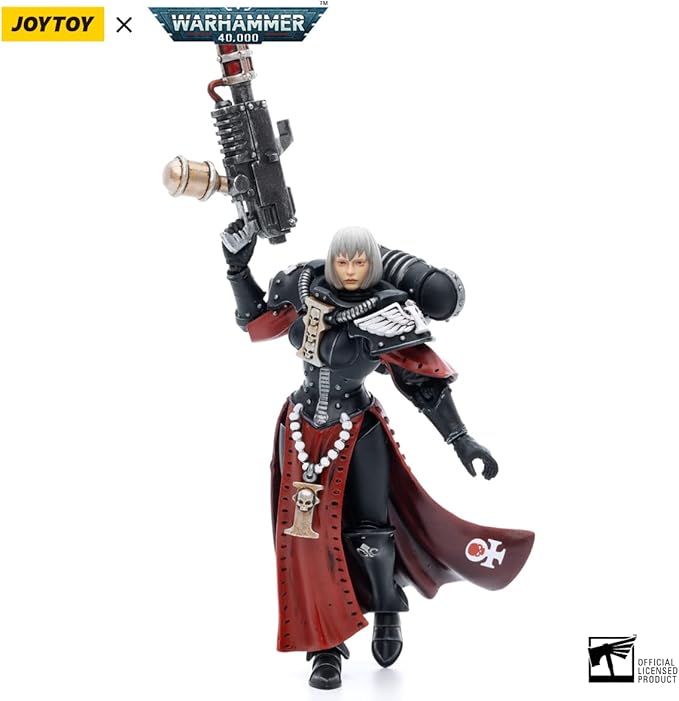 JOYTOY 1/18 Action Figures Warhammer 40k Mecha Joy Toy Model Toys Adepta Sororitas Battle Sister Sister Ludwenna